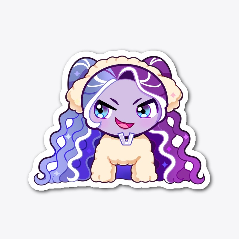 Heh heh heh V Sticker
