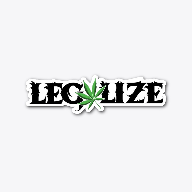 Legalize Cannabis Sticker