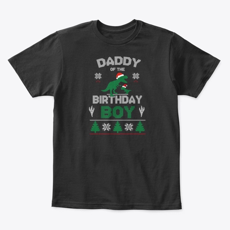 Daddy Dinosaur Shirt Funny Cute Birthday