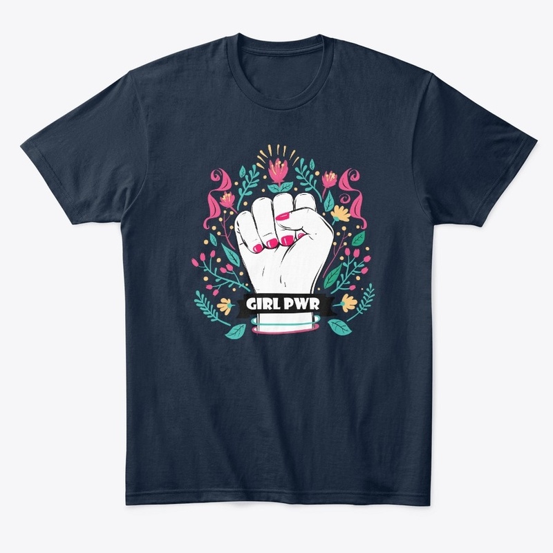 Feminism Girls Power T-shirt Designs 