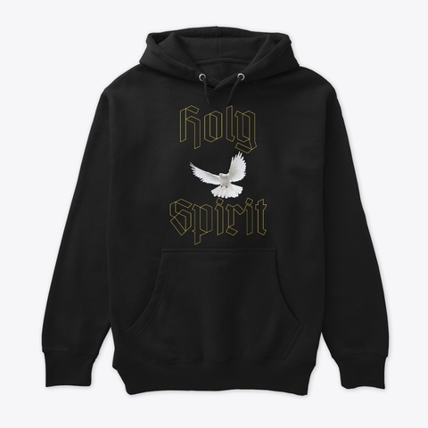 Holy Spirit  Black Camiseta Front