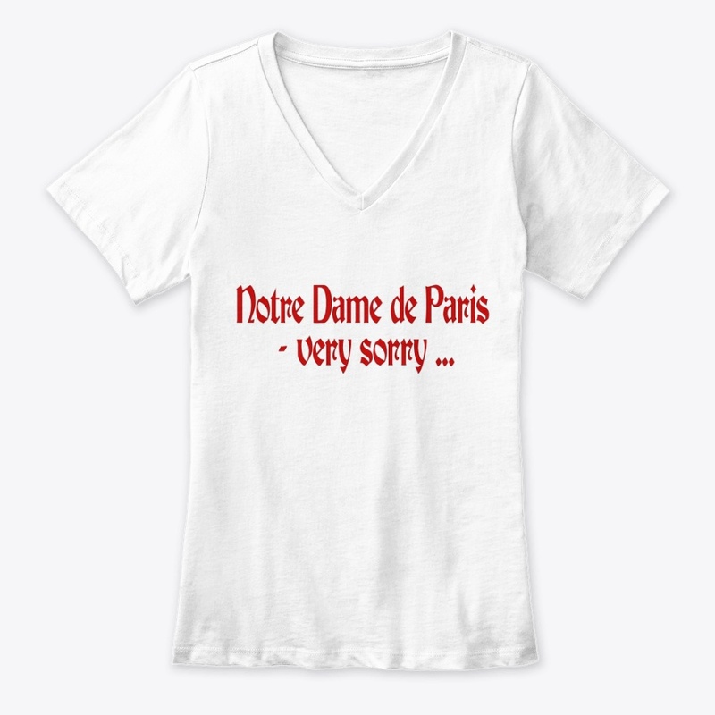 NotreDame very sorry… Women's T-shirt