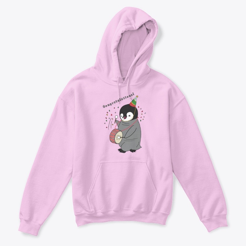 Congratulations - Cute Baby Penguin