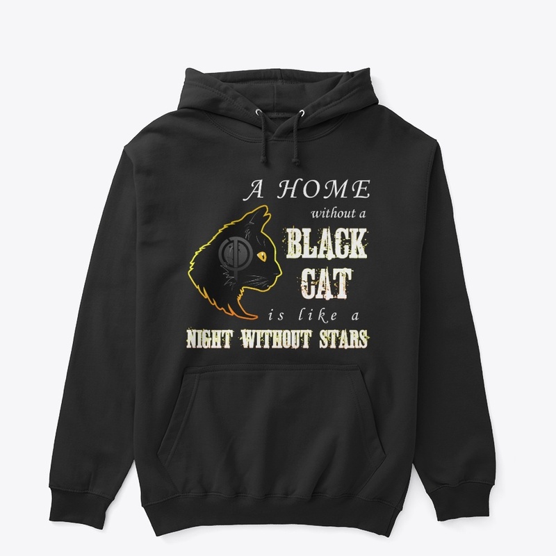 Black Cat quote Typography
