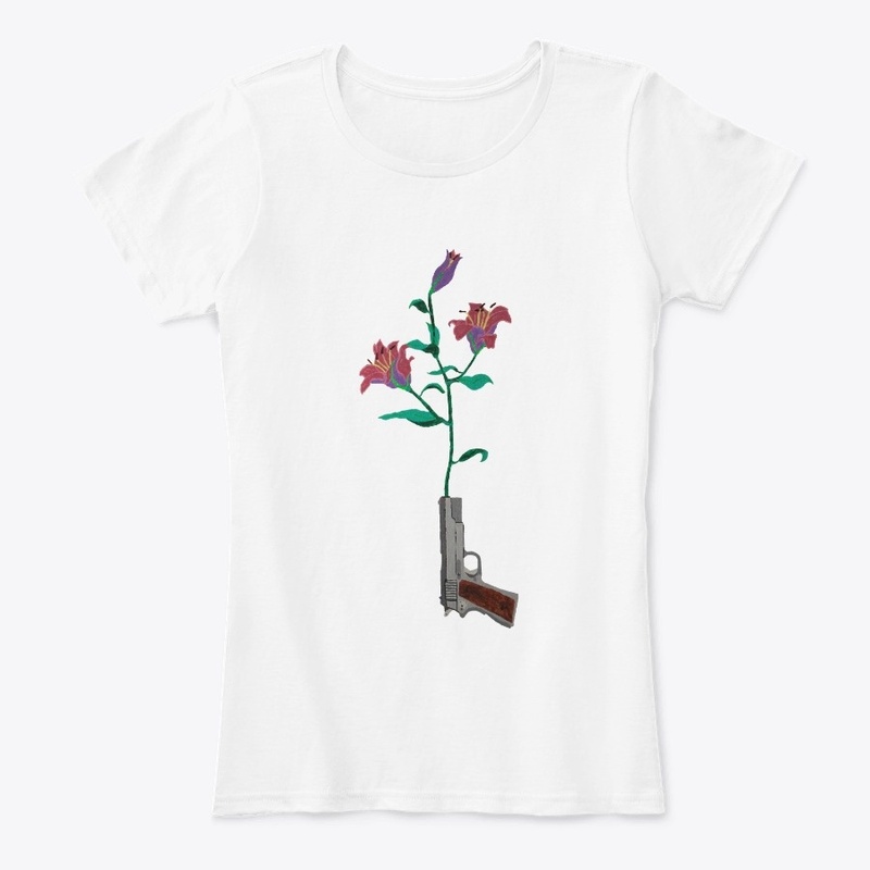 Gun Flower Tee