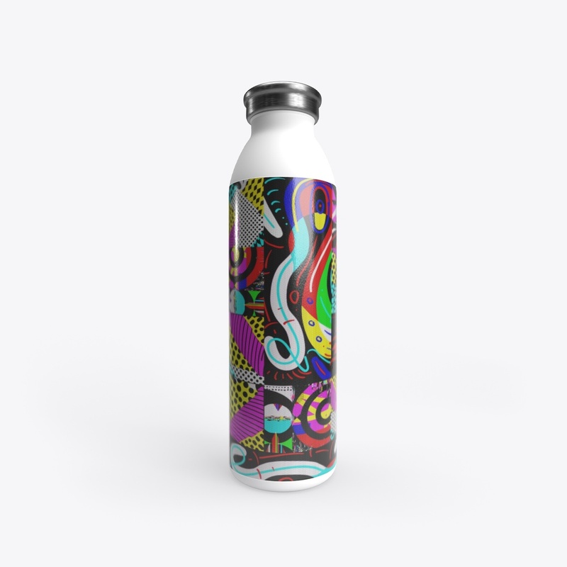 Multicolor Geometric Abstract Pattern 