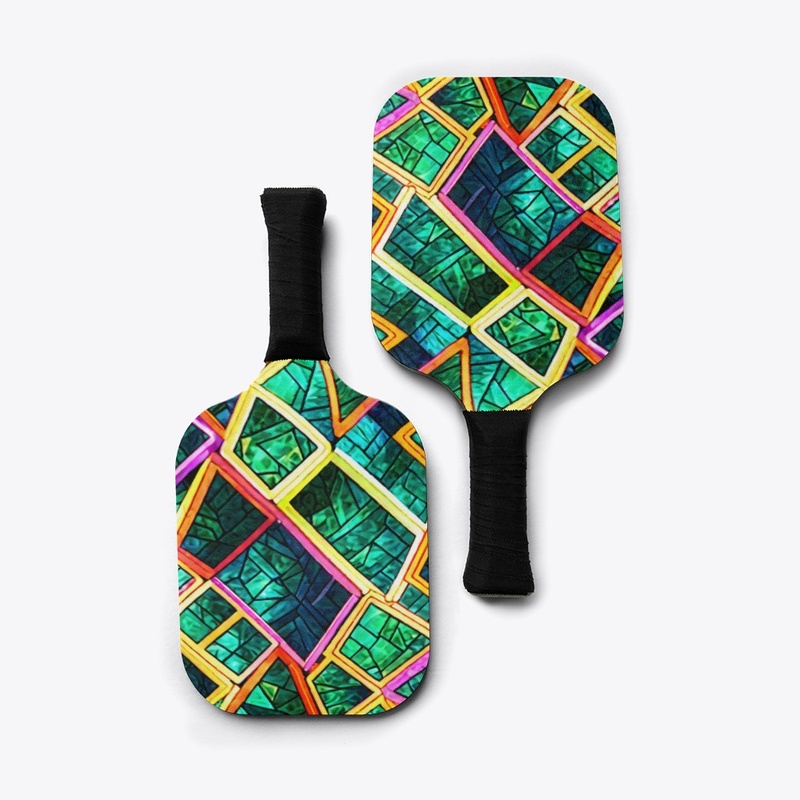 Jade Geometric All-Over Print