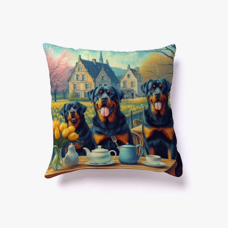 Rottweilers Spring