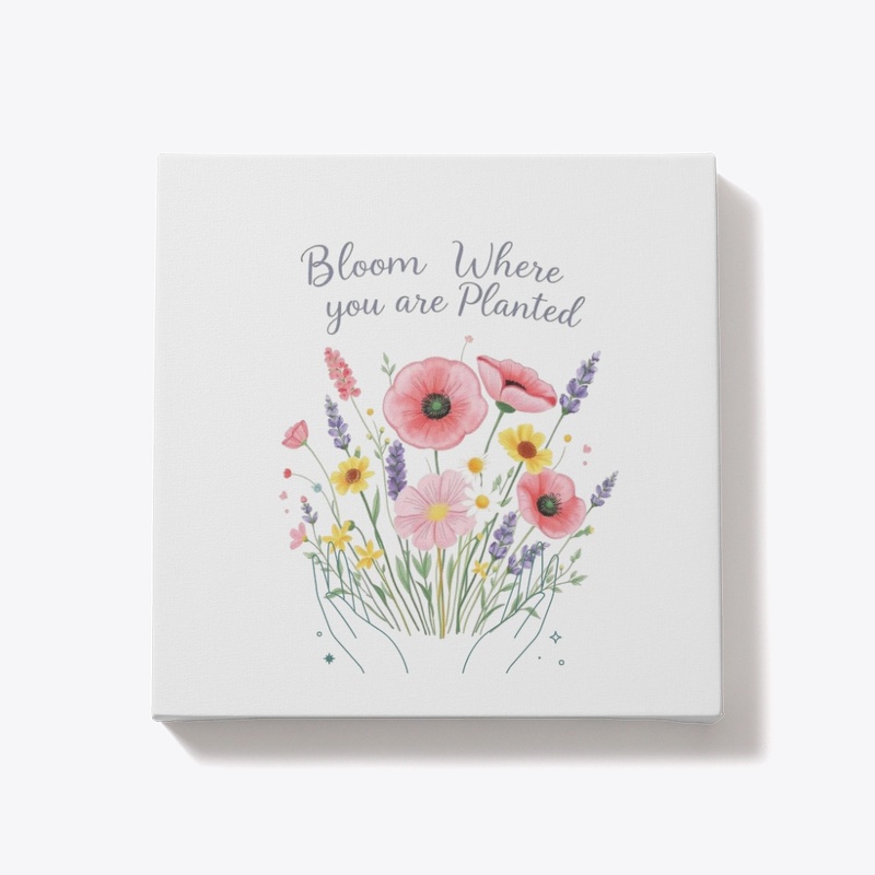Bloom where you are Planted