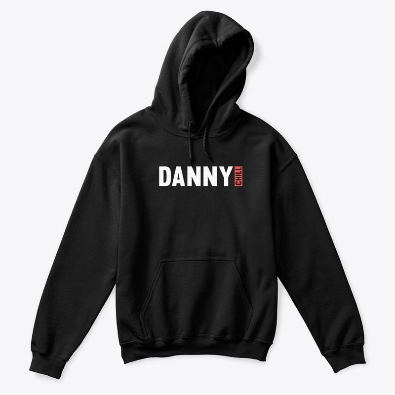 Danny Chill (Red Vert), White on Black