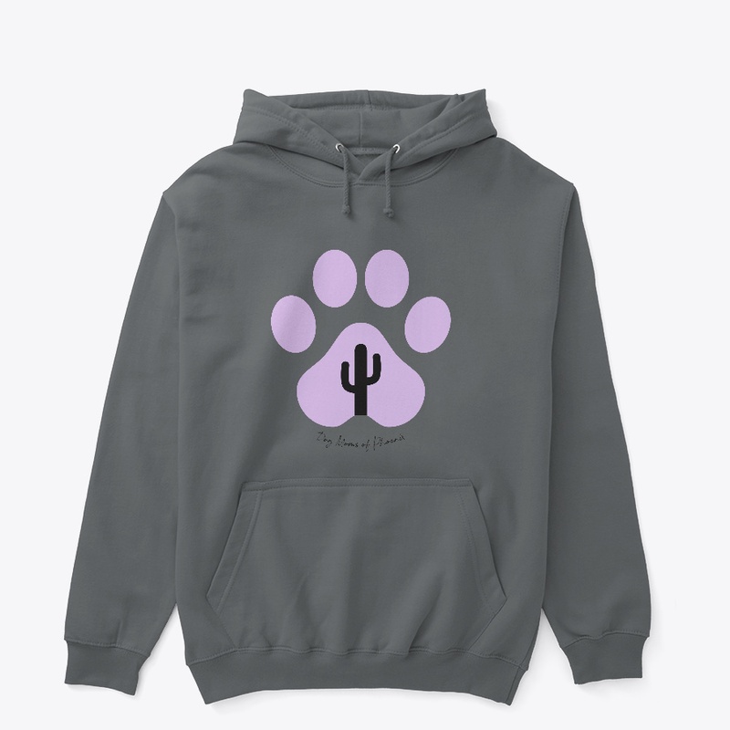 Lavender Dog Moms of Phoenix Logo Hoodie