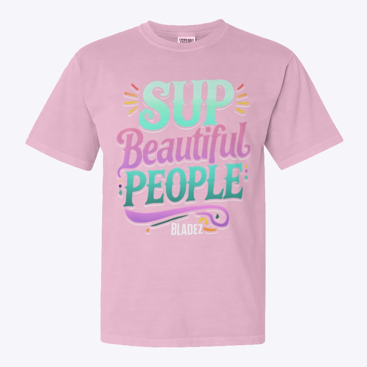 勝*文様 beautiful people × By ttt. T-shirt Al Bladez Store - Sup Beautiful People