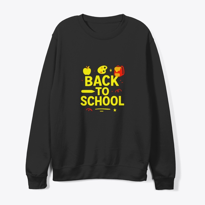 Back to School" Vibrant Palette Graphic
