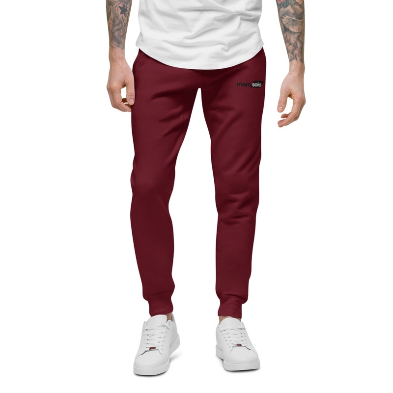 Mom Solo Joggers - Black