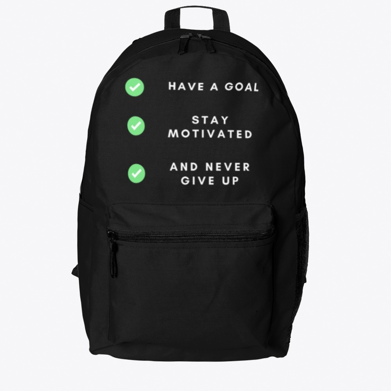 "Never Give Up" Motivational Tee
