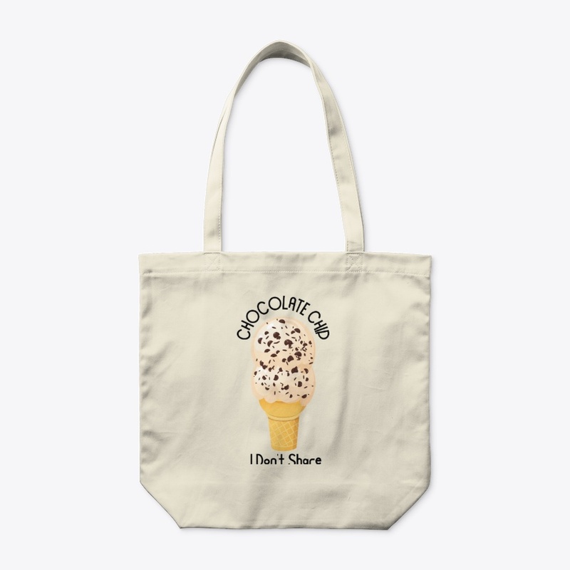 Chocolate Chip Ice Cream Cone  Funny Tee
