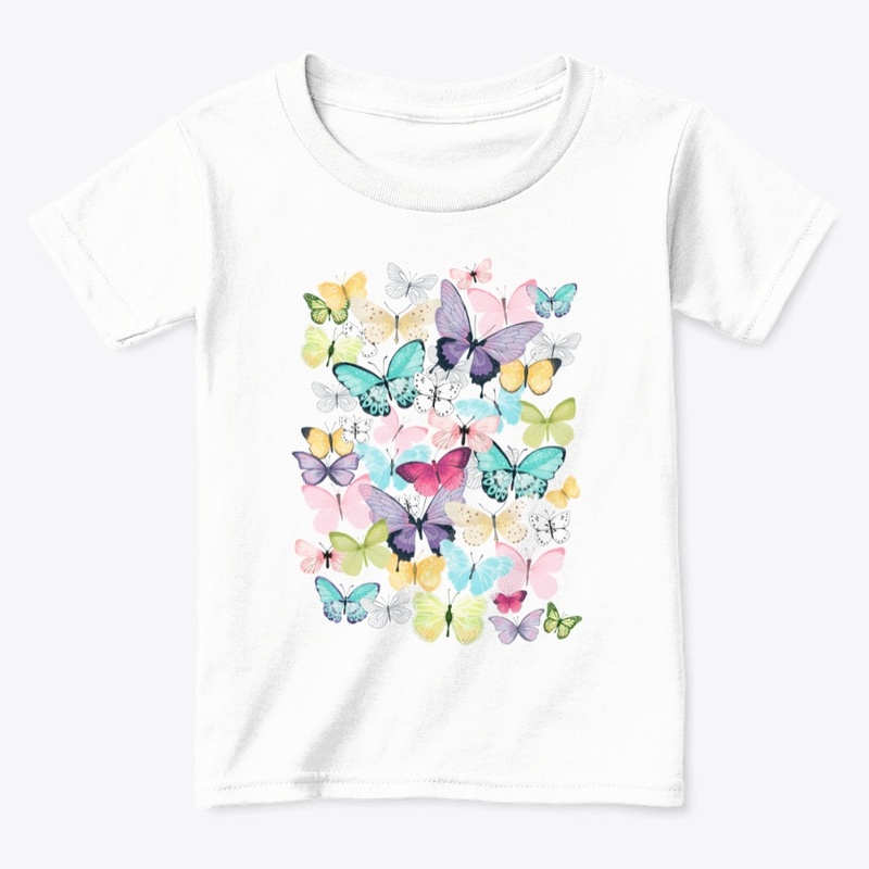 Beautiful Watercolor Butterflies pattern
