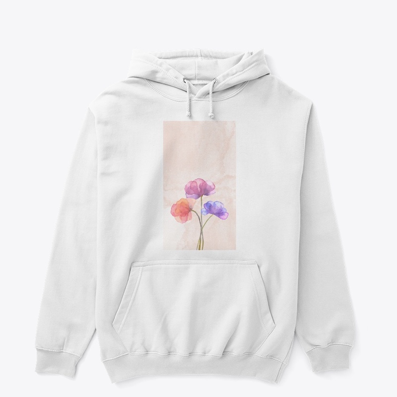 Aesthetic Warm Poppy Flower T-shirt