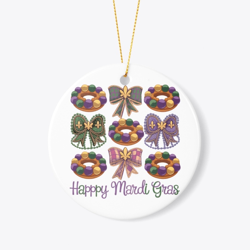 Stylish Mardi Gras | Coquette Bow