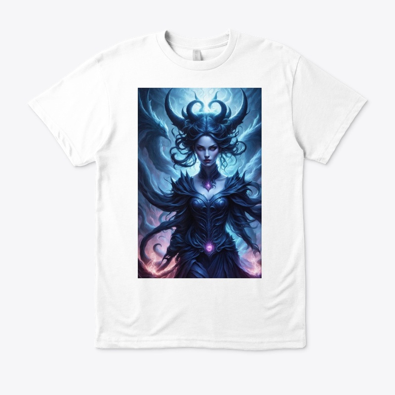 Enigmatic Dark Sorceress