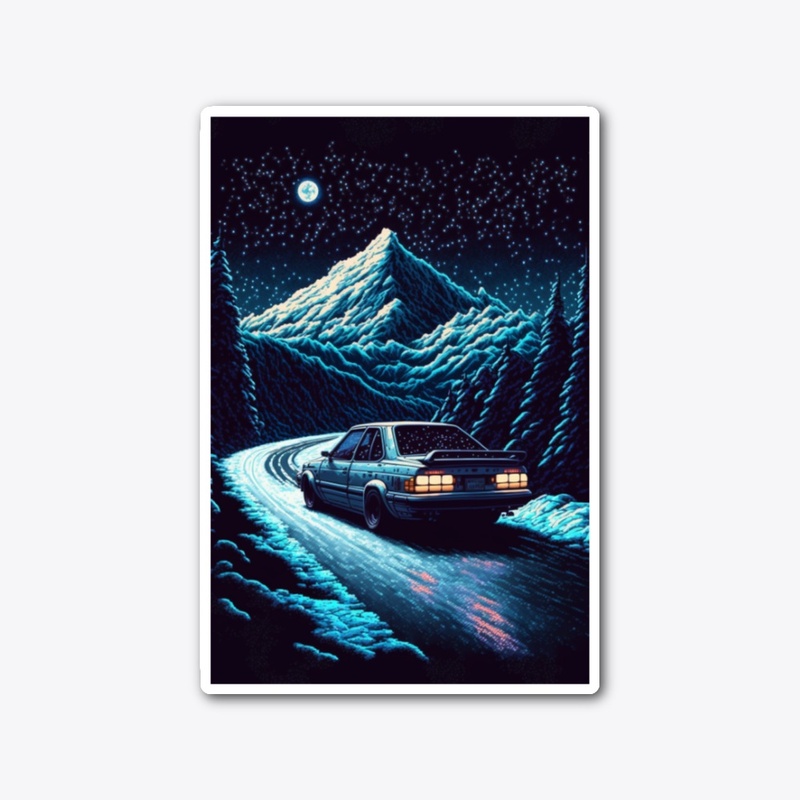 Pixel Art Sticker