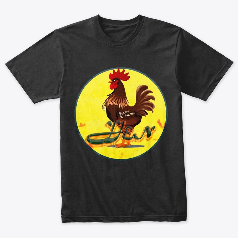 T-shirt Design Hen 
