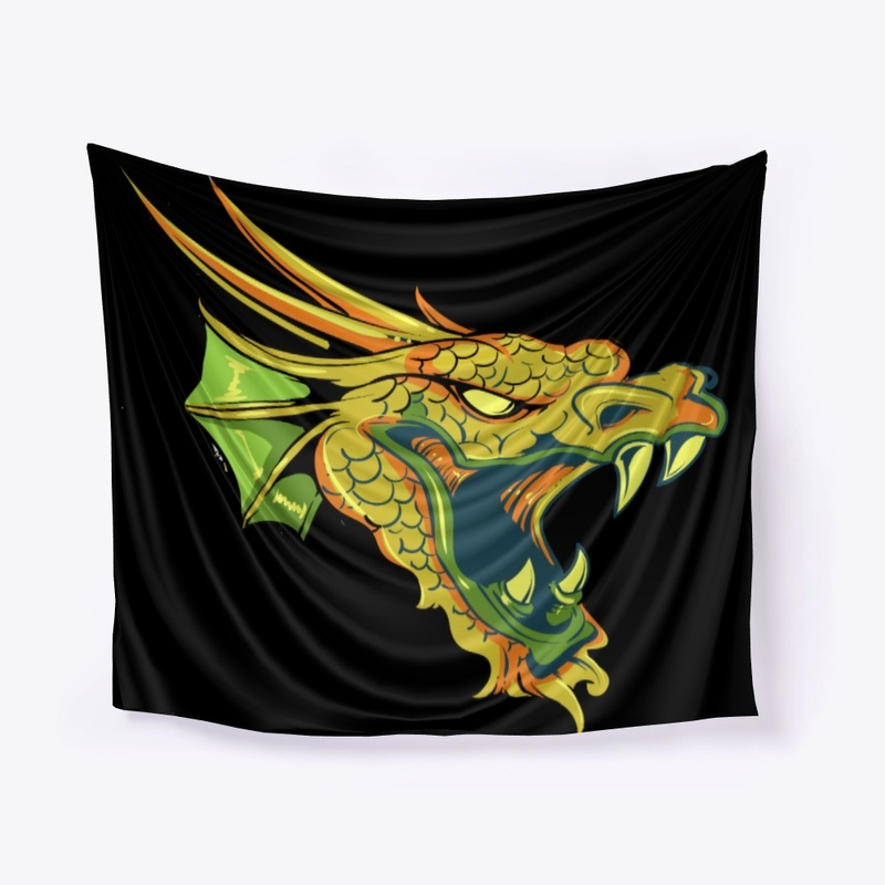 Angry Dragon Head