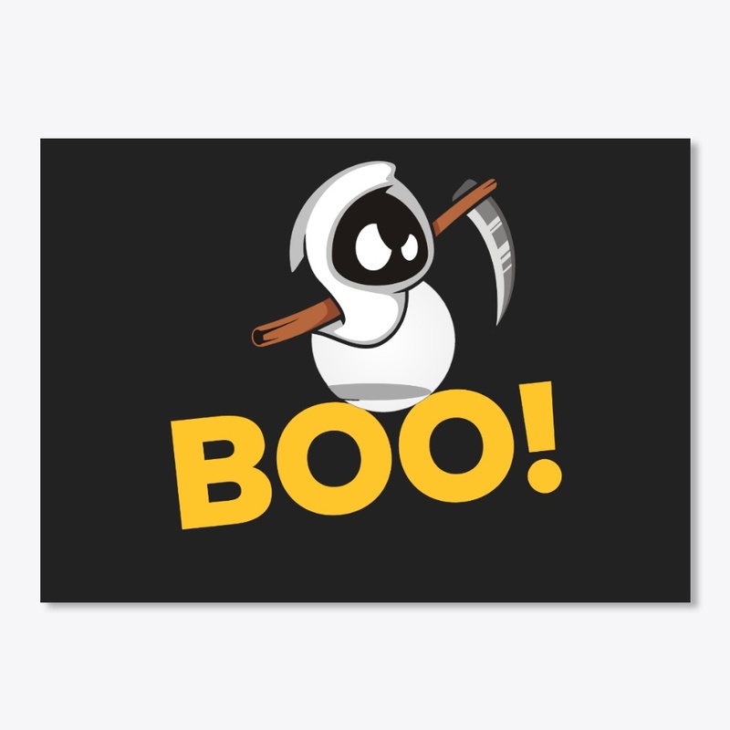 Boo Halloween T-shirt For Adults