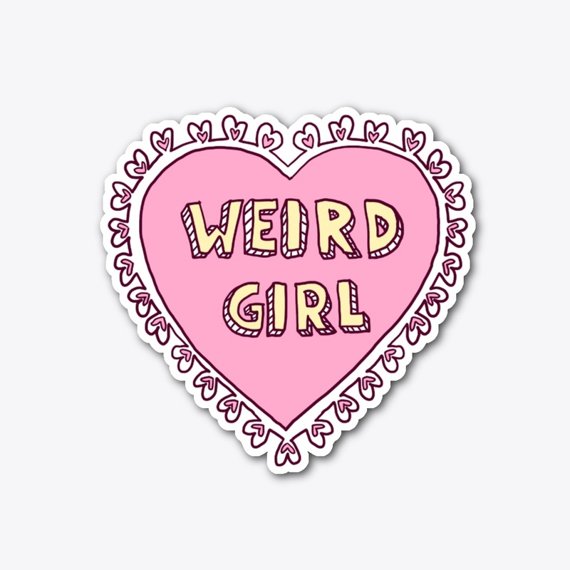 cute funny gothic style doodle art