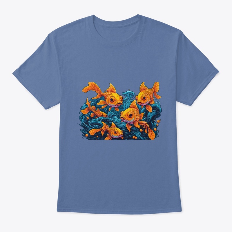 Orange Gold Fishes