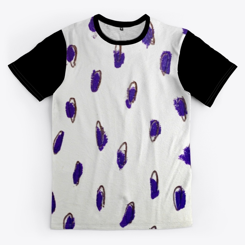 Abstract Purple Dots