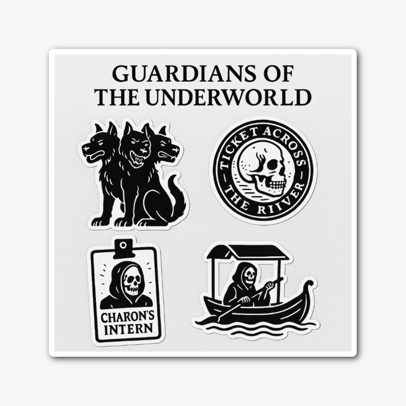 Guardians of the Underworld Sticker pack