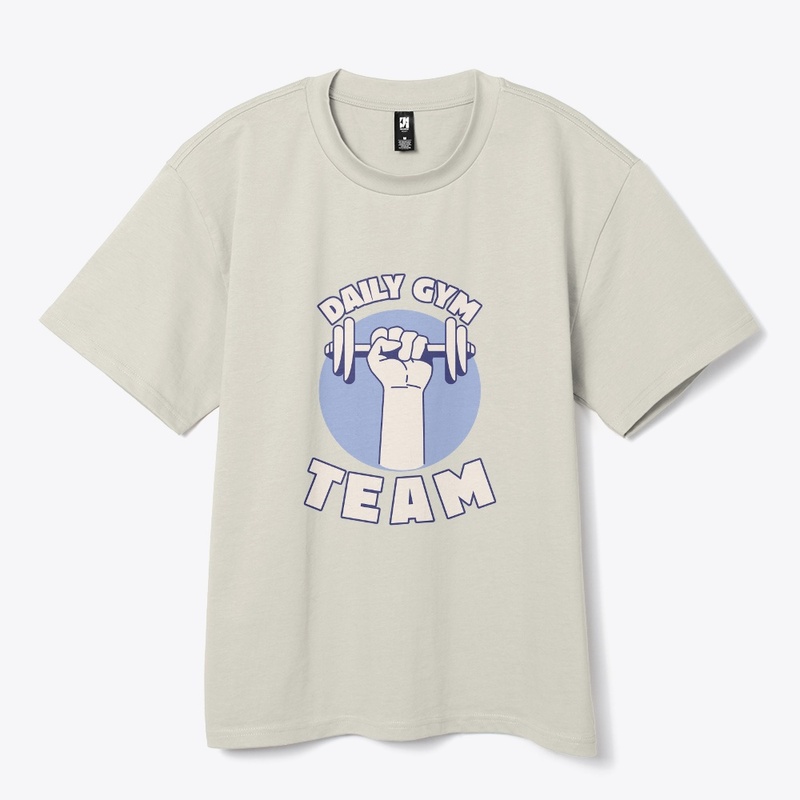 Daily Gym Team hand with dumbbell