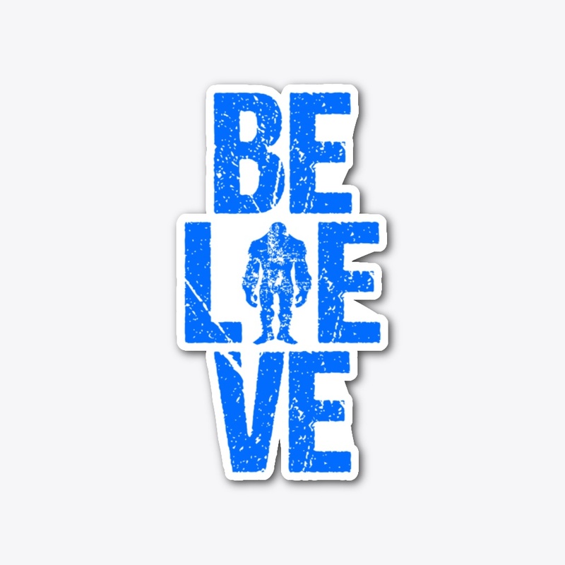 Bigfoot Believe Sticker