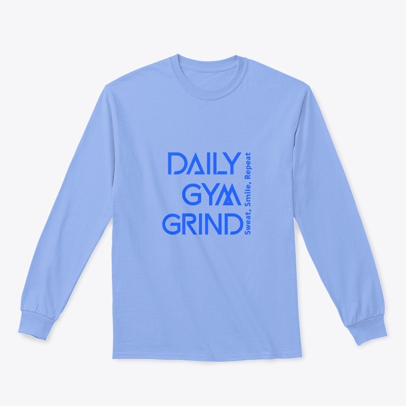 Daily gym grind sweat smile repeat