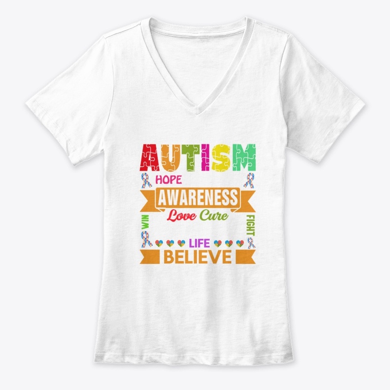Autism Shirt - HOPE OVERCOME AWARENESS