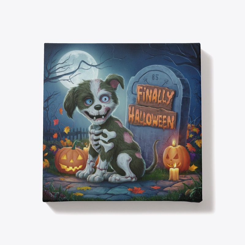 Finally Halloween! Cute Scary Dog