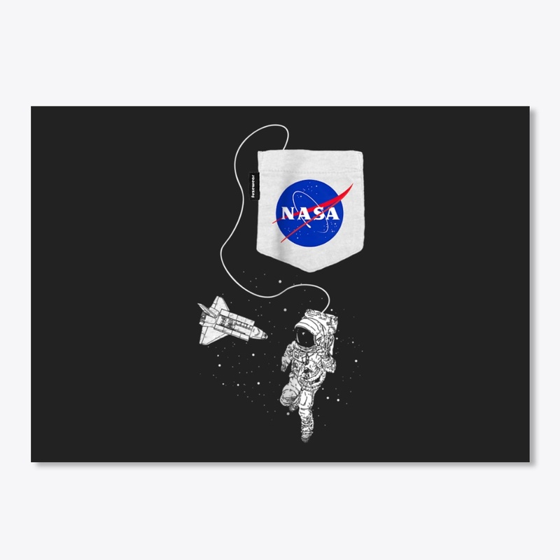 Pocket Astronaut Space Shuttle in Space