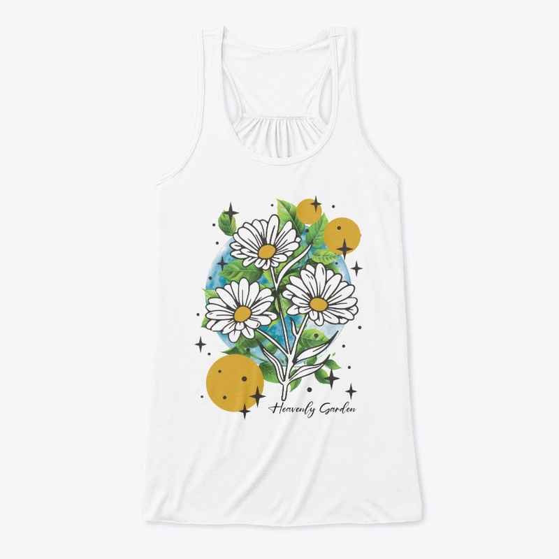 Heavenly Garden White Shirts