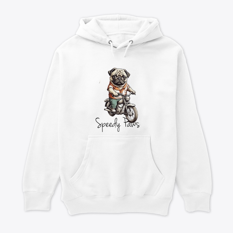 Paws on Wheels: Doggy Bullet Bike Tee
