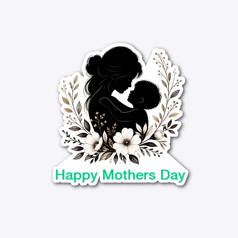Happy Mother’s Day Floral Illustration