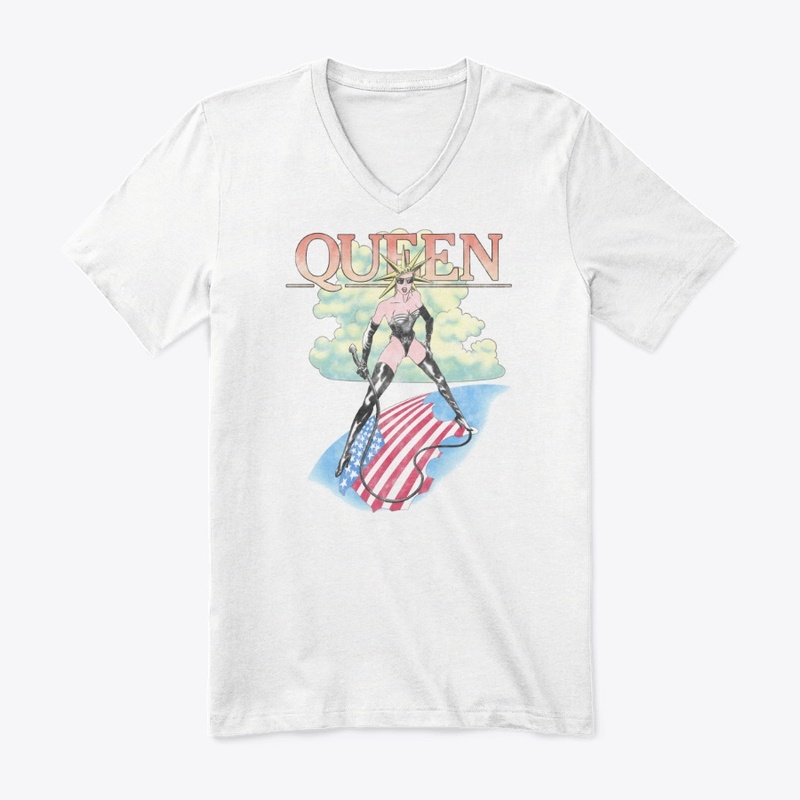 Queen Official Flag Vintage