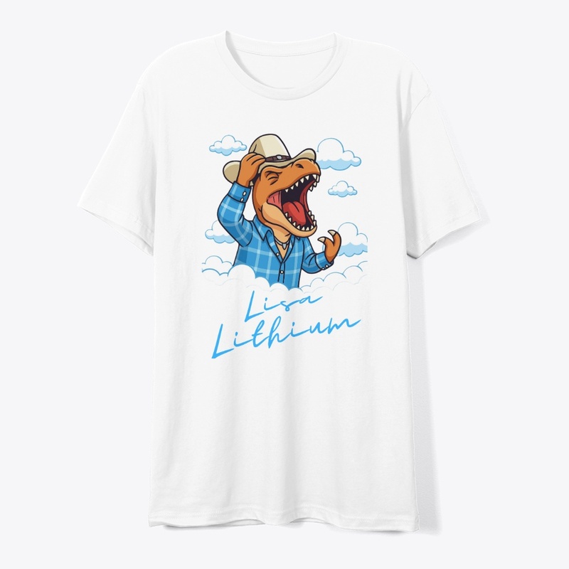 Screaming Dino Slouch Tee