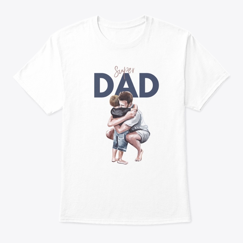 tshirt super dad | tshirt daddy | dad
