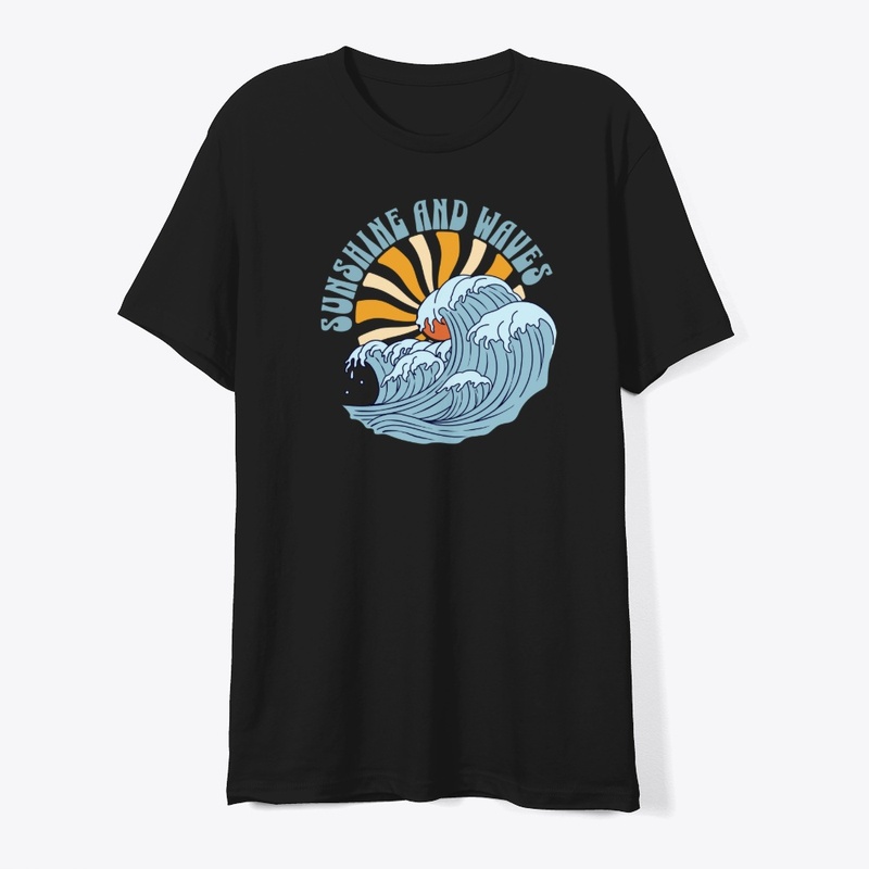 Sunshine and Waves Summer Tropical Merch