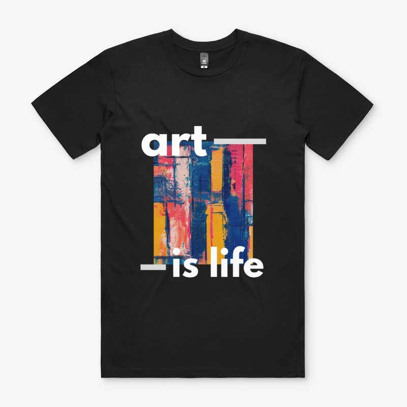 art is life mens tshirt