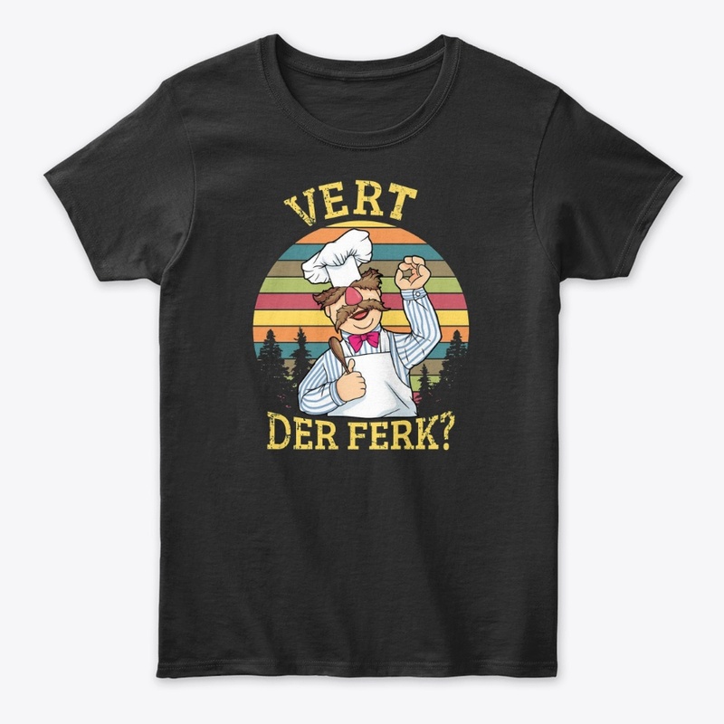 Retro Vintage Vert Der Ferk T Shirt