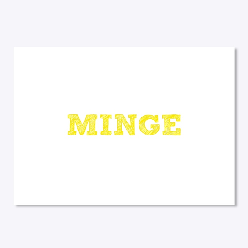 Minge Sticker