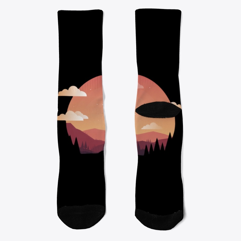 The symbol of the sunset