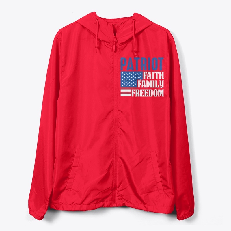PATRIOT Faith Family Freedom RED
